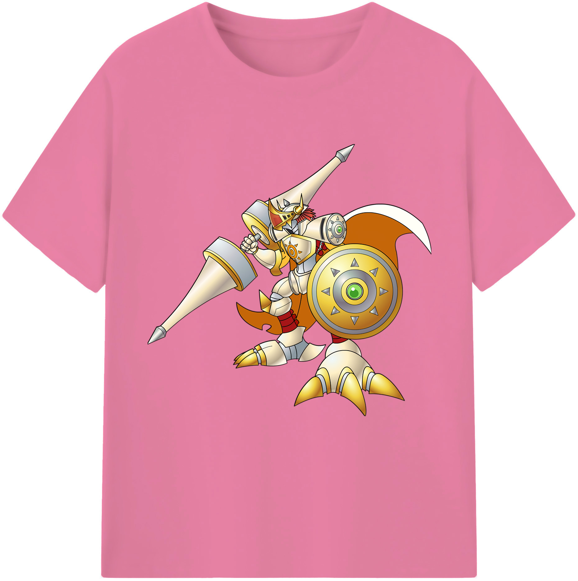 （画像用） Digimon デジタルモンスター/デジモン 綿100％半袖Tシャツ（フロントプリント）